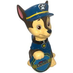 Paw Patrol Ceramic Chase Action Figure Spin Master Coin Bank 2018 Collectible